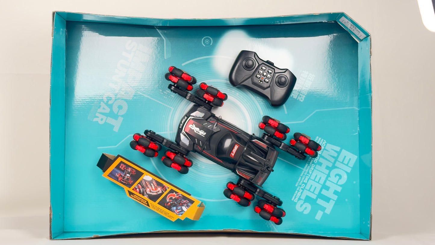 All-Terrain 8-Wheel Stunt Car - Remote Control Drift Racer